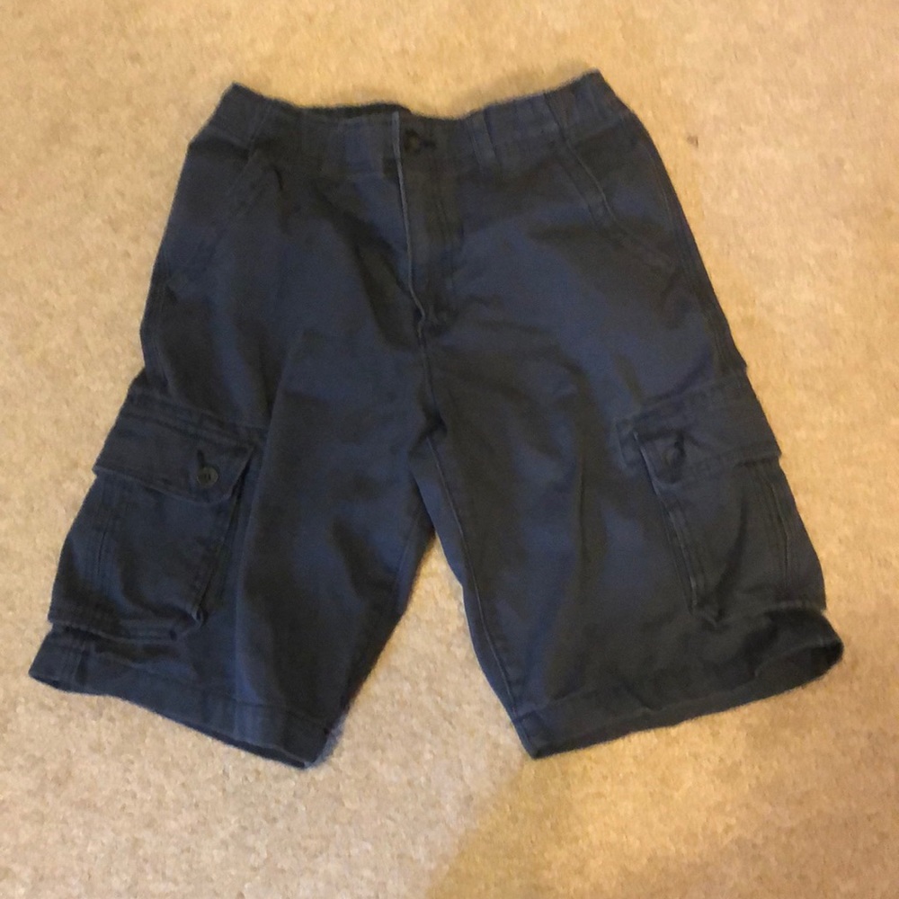 Blue cargo shorts- urban pipeline